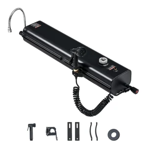 SucceBuy High-Capacity Roof Rack Water Tank with Pressurization Port